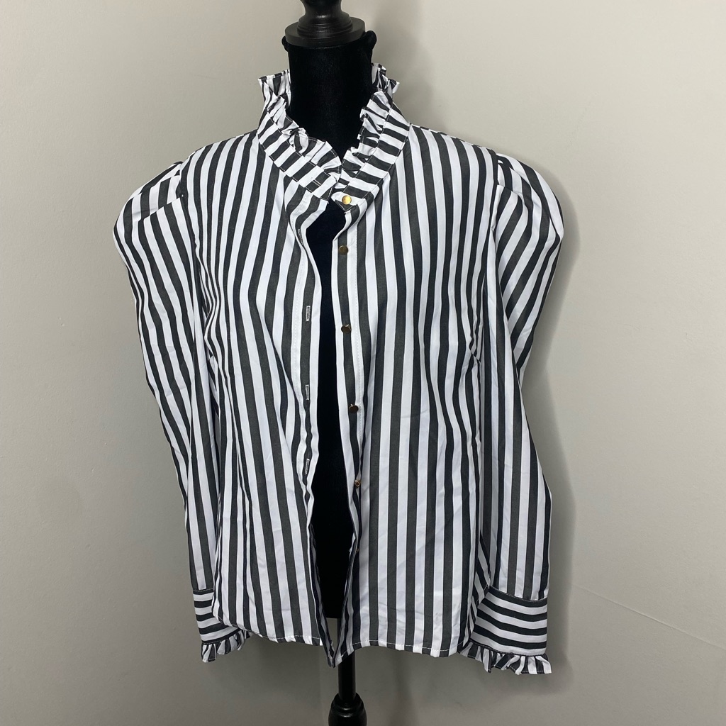 Striped Button Down Too